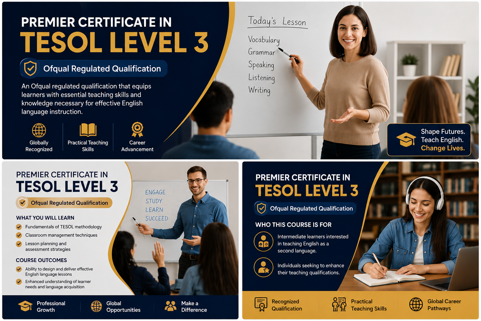 Premier Certificate in TESOL Level 3